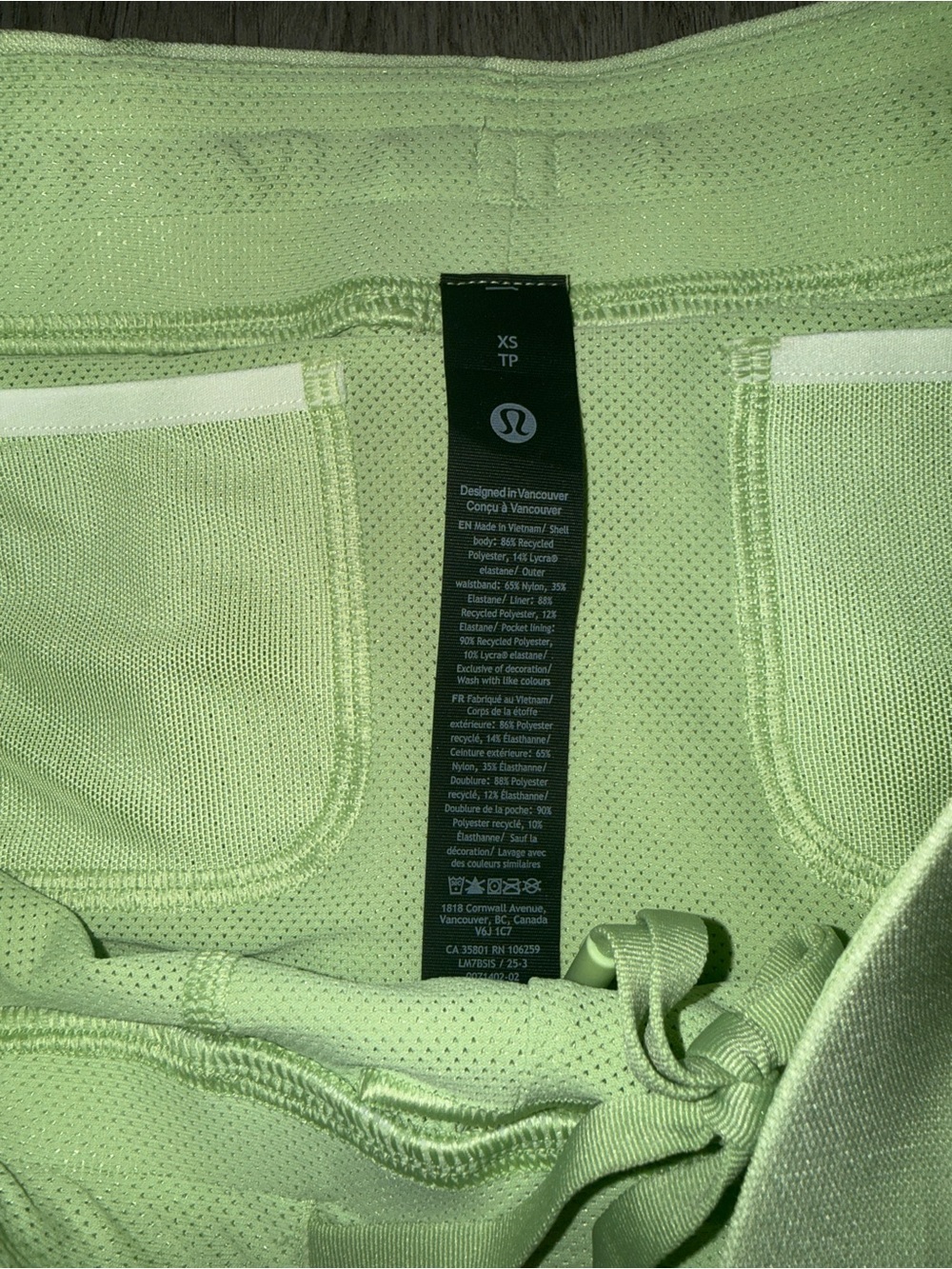 NWT- Lululemon- Men’s- Sz XS- Fast & Free 5” Lined Running Short- Green - Picture 4 of 4